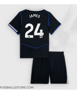 Günstige Chelsea Reece James #24 3rd trikot Kinder 2025-26 Kurzarm (+ Kurze Hosen)